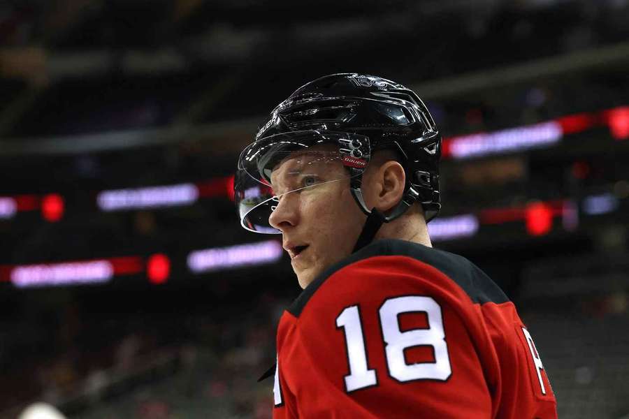 Palát hájí barvy New Jersey Devils.