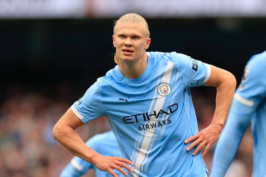 Haaland, avançado do Manchester City
