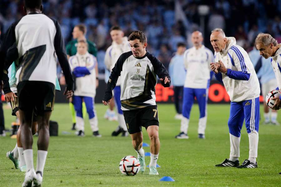 Francisco Conceição em ação pela Juventus Francisco Conceição em ação pela Juventus