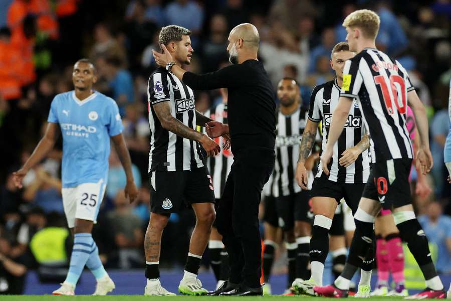 Newcastle were defeated at the Etihad last weekend