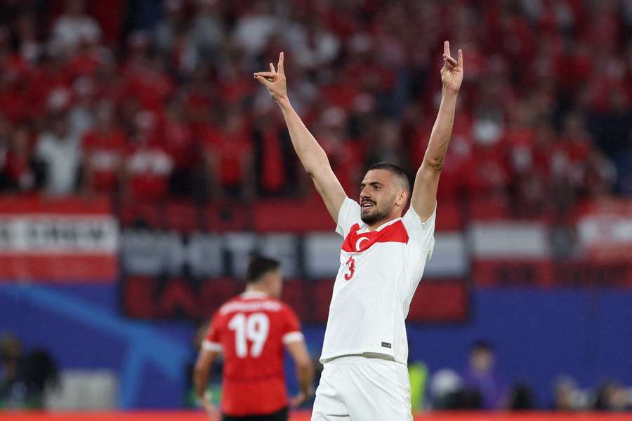 Gestul lui Demiral din timpul partidei cu Austria