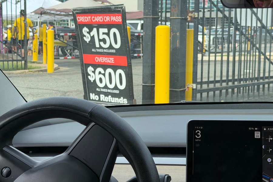 O preço do estacionamento na Filadélfia