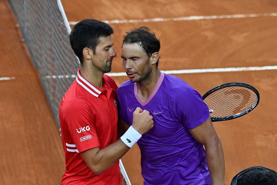 Novak Djokovic e Rafael Nadal