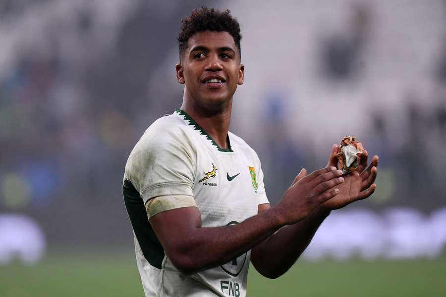 Canan Moodie was a standout performer at outside centre against Italy. Canan Moodie was a standout performer at outside centre against Italy.