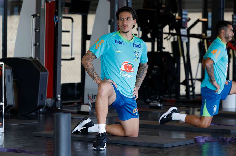 Pedro sofreu lesão gravíssima em treino da Seleção