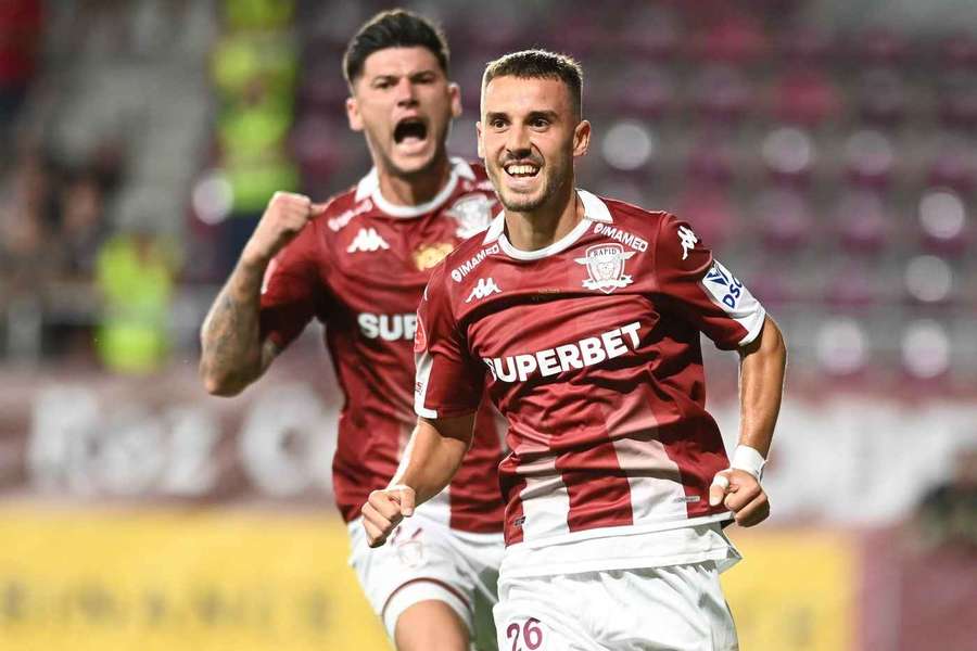 Răzvan Oaidă în 2023 la Rapid