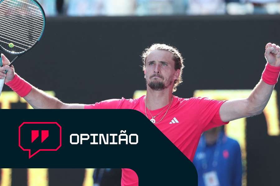 Alexander Zverev em grande forma no Open da Austrália