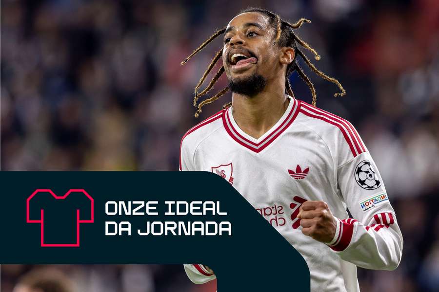 Bradley Barcola brilhou pelo Liverpool na quarta-feira Bradley Barcola brilhou pelo Liverpool na quarta-feira