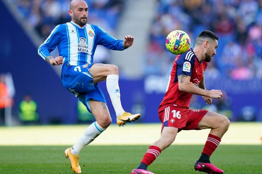 El Espanyol concreta un empate 1-1 contra el Osasuna