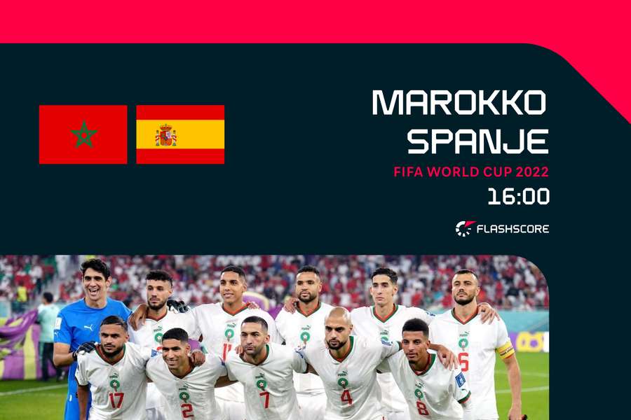 Marokko is nog ongeslagen op het WK