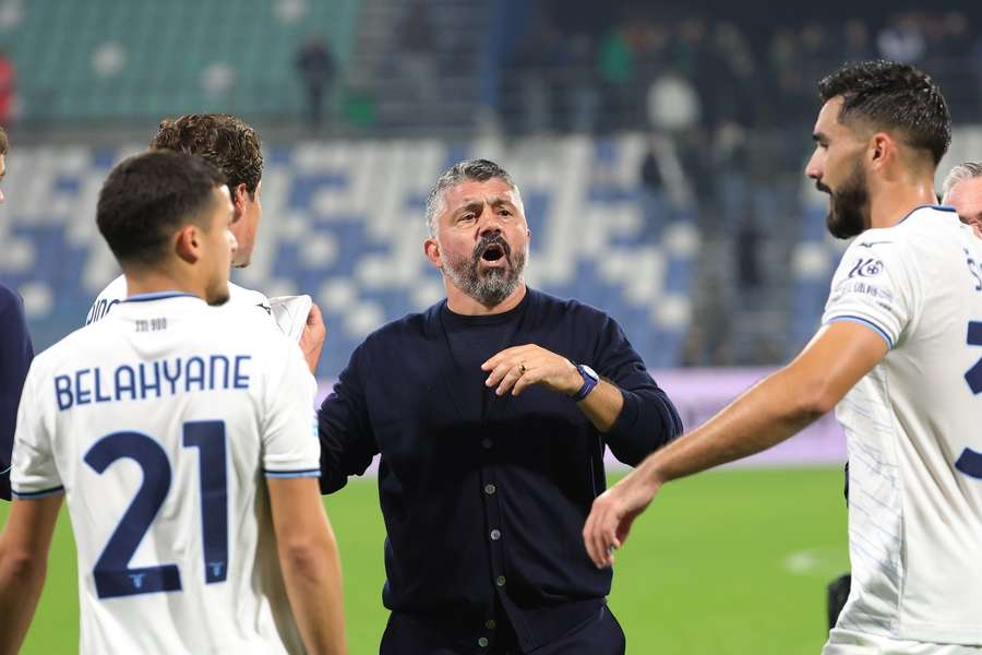Gennaro Gattuso has revived Lazio during this season Gennaro Gattuso has revived Lazio during this season