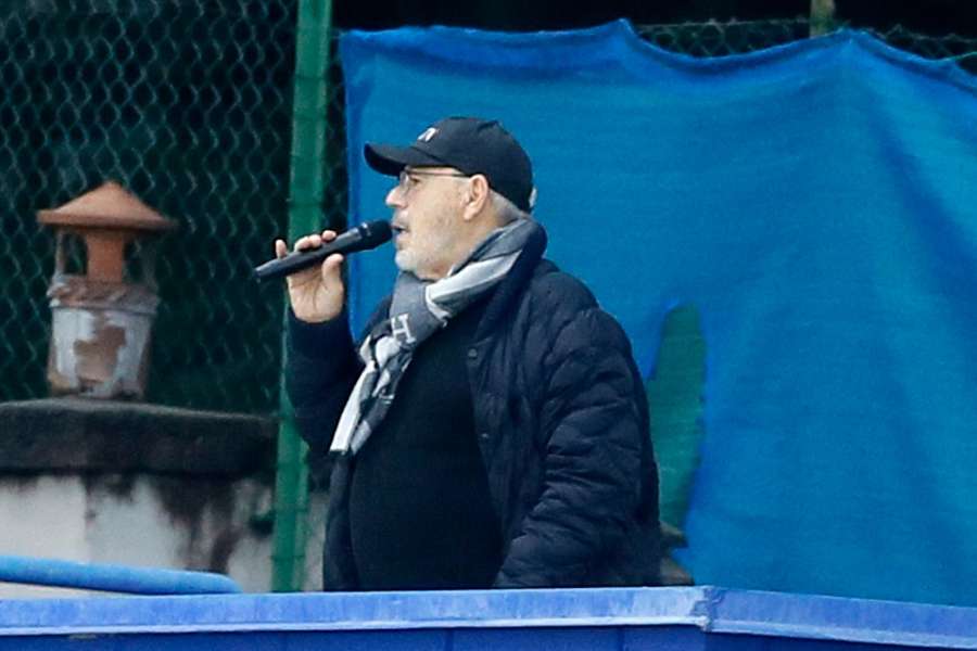 Il presidente Di Nunno fa un appello ai tifosi dopo la partita persa con il Palermo