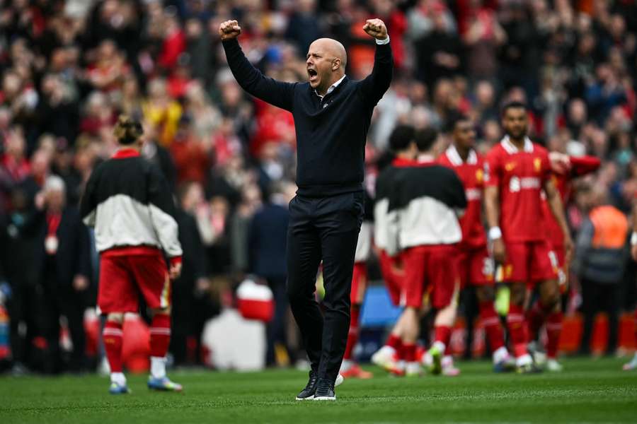 Arne Slot is set to claim his first Premier League title