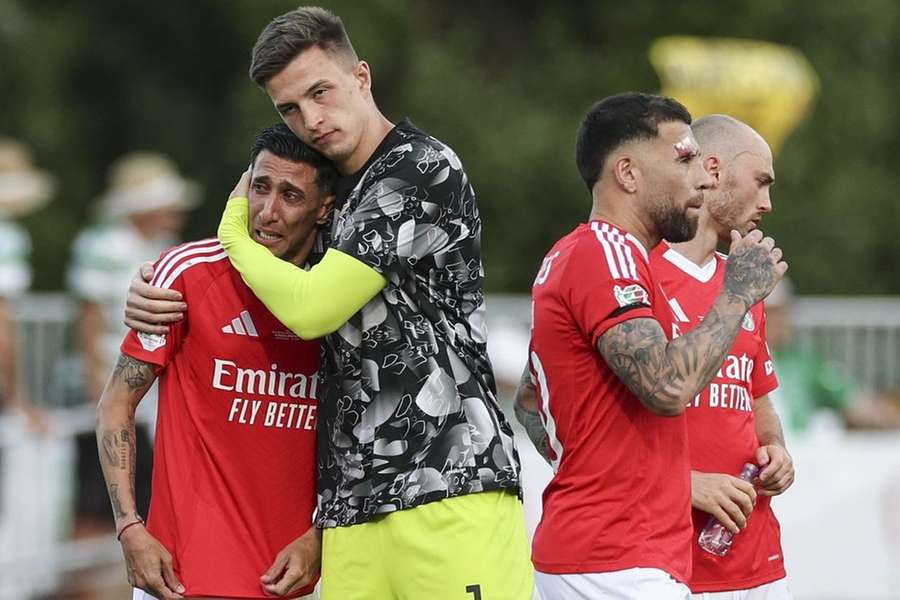 Di María consolado por Trubin