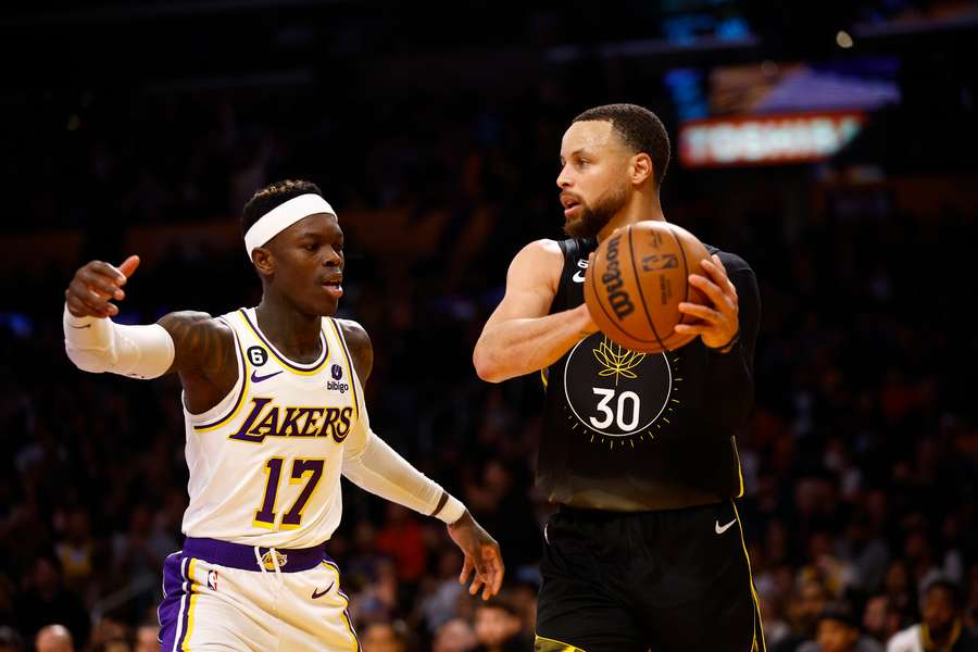 Los Angeles Lakers spolerer Currys NBA-comeback