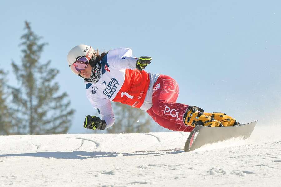 Snowboardzistka Aleksandra Król-Walas na 12. miejscu w Davos