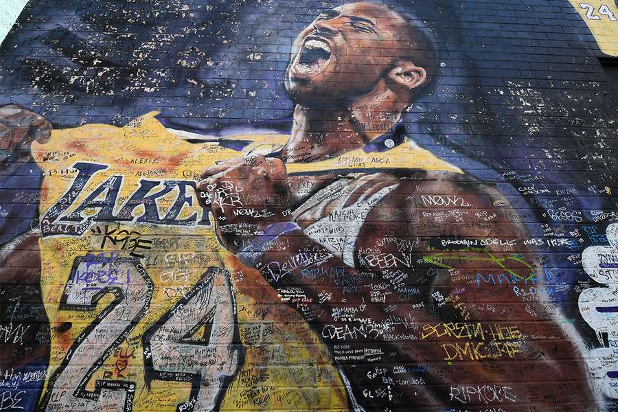 Kobe Bryant faleceu em 2020