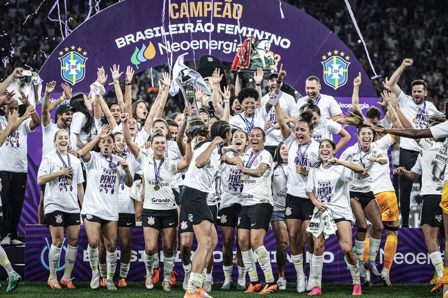 Corinthians é o atual tetracampeão do Brasileirão Feminino