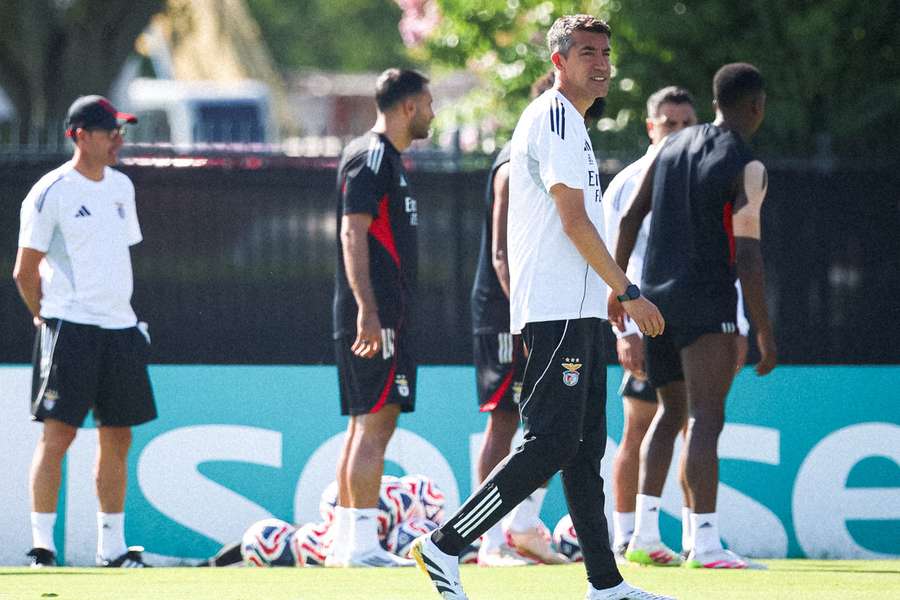 Bruno Lage, treinador do Benfica