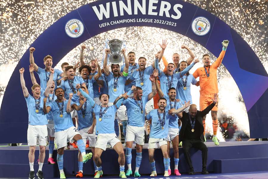 Manchester City are the defending champions of the Champions League