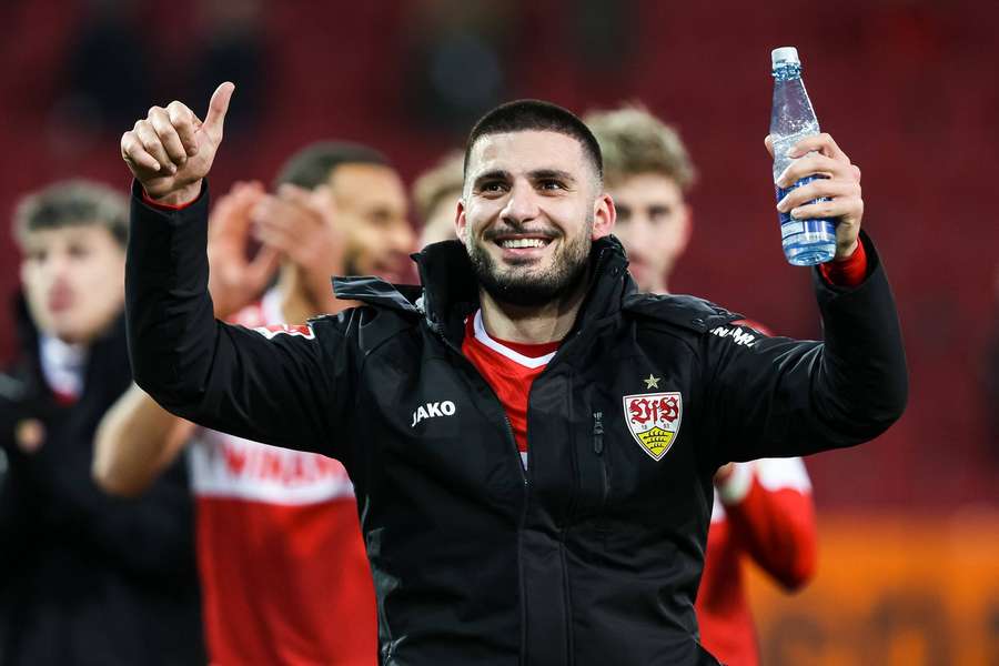 Deniz Undav grinste nach dem Sieg über beide Ohren.