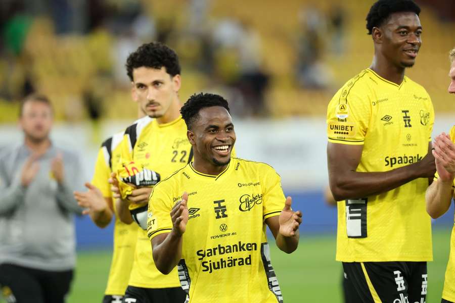 Two goals and one assist for Momoh Kamara vs Vasteras