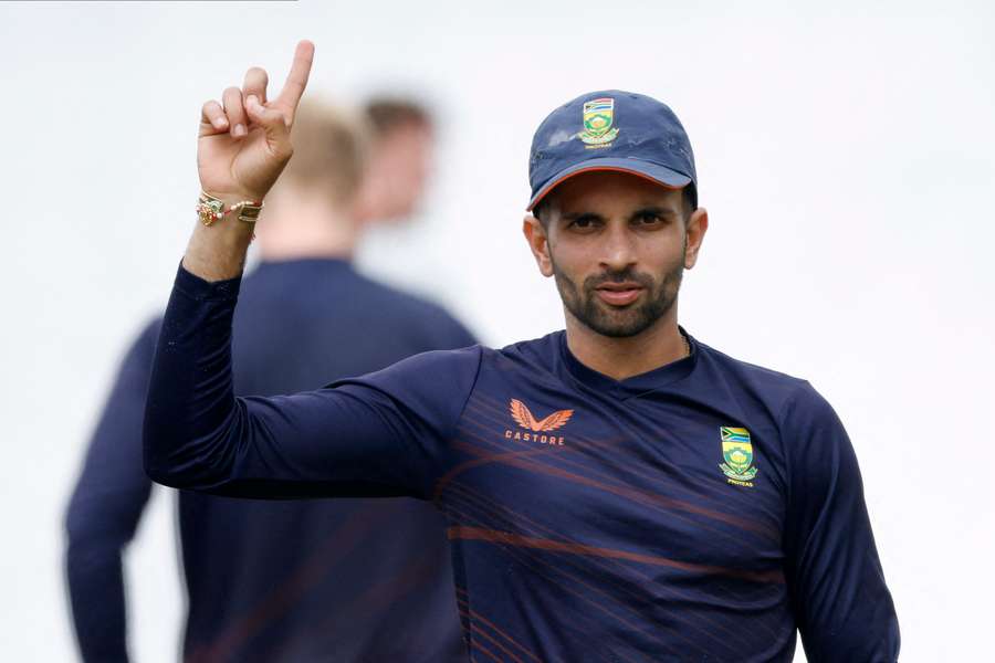 Keshav Maharaj took two wickets in the first test