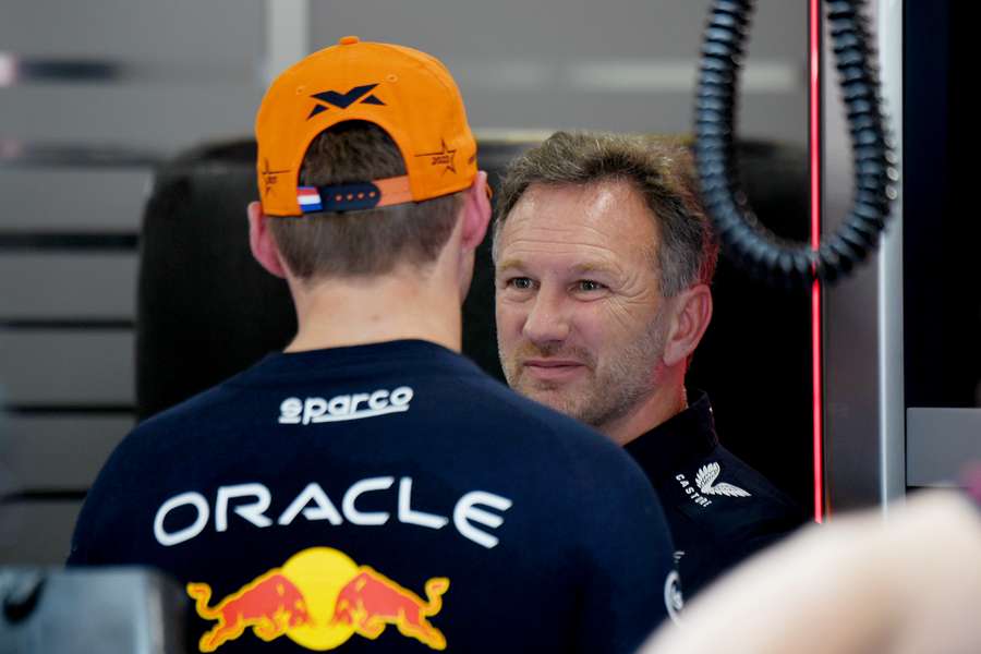 Christian Horner in Hongarije