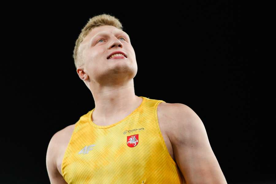 Alekna won the silver medal at the Paris 2024 Olympic Games