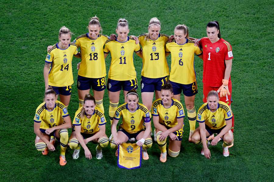 As suecas ficaram com a 3ª colocação no Mundial