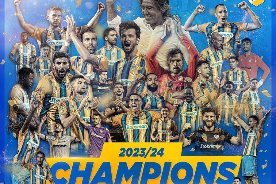 APOEL não era campeão desde 2018/2019