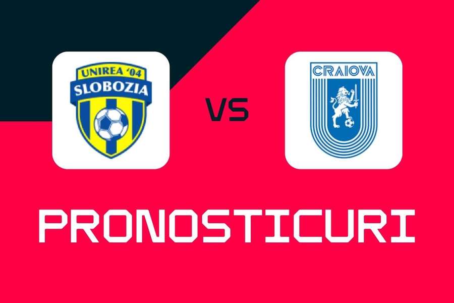 Unirea Slobozia - Universitatea Craiova - Pronosticuri, cele mai bune pariuri și cote Superliga