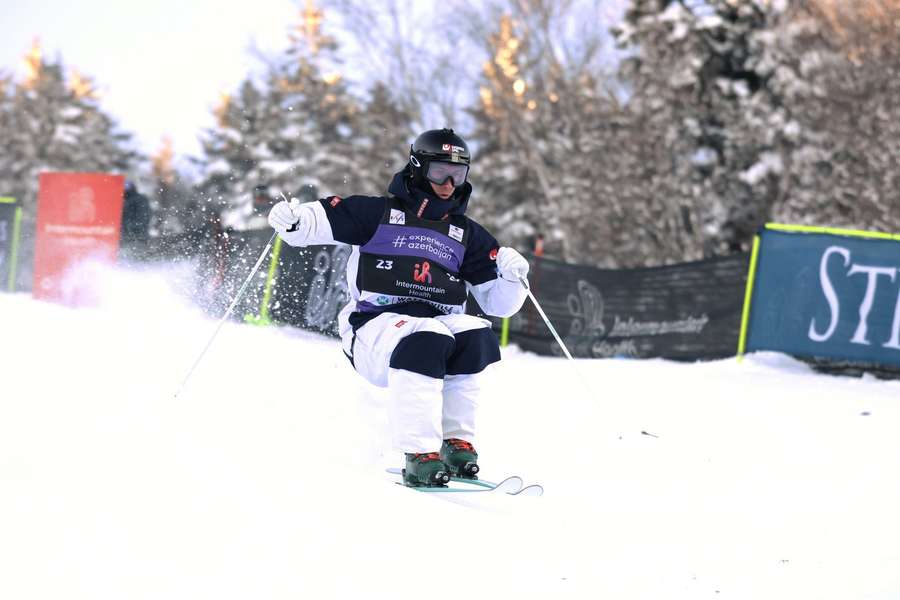 Gravenfors finishing second at the World Cup event in USA this month