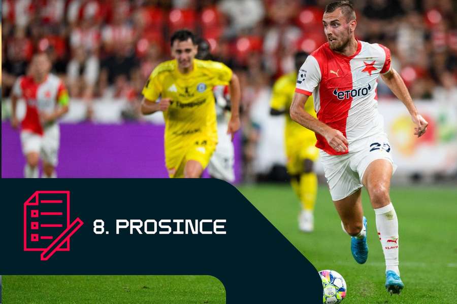 Tomáš Chorý se v dresu Slavie vrátí do Olomouce, kde s fotbalem začínal.