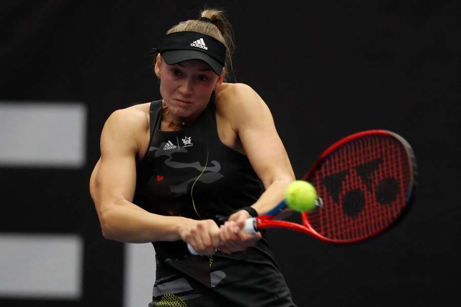 Rybakina is targeting a spot in the WTA Finals
