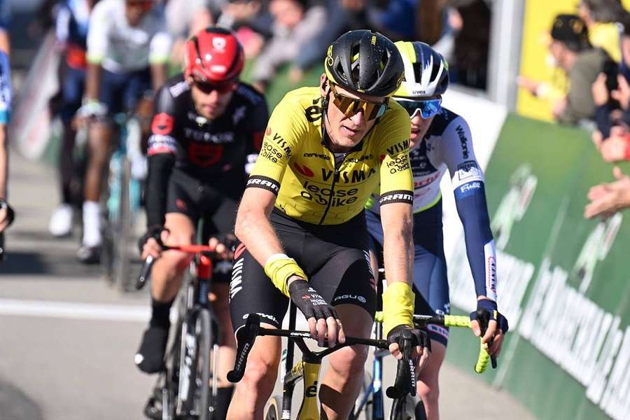Robert Gesink despede-se do Giro d'Italia 