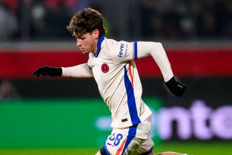 Marc Guiu se destacou no último jogo do Chelsea