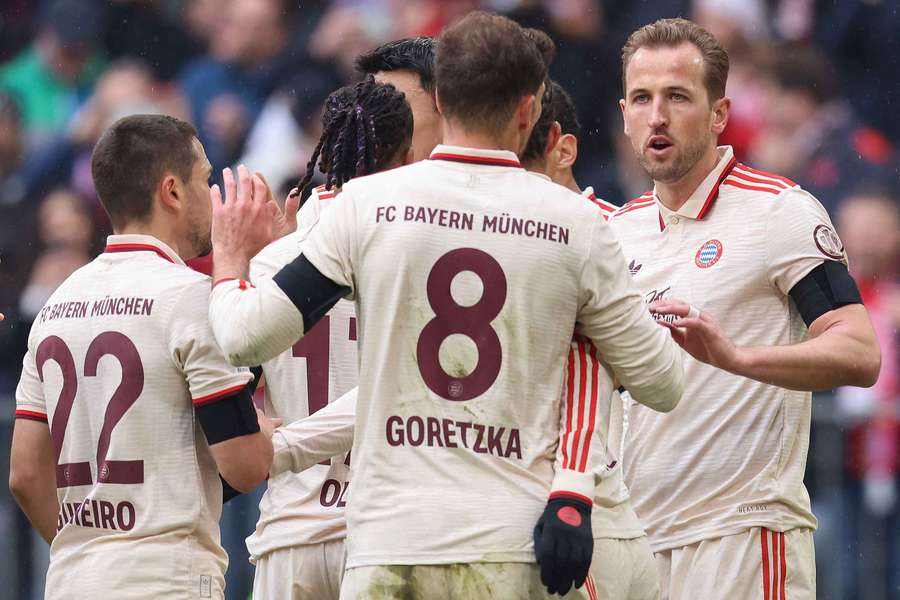 Le Bayern en pleine célébration.