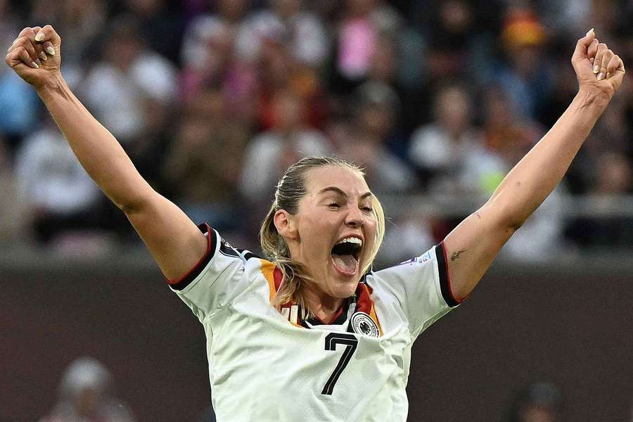 Marie Müller hat einen traumhaften Einstand im DFB-Trikot erlebt. Marie Müller hat einen traumhaften Einstand im DFB-Trikot erlebt.
