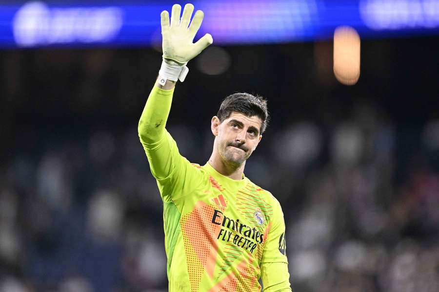 Thibaut Courtois ce mercredi.