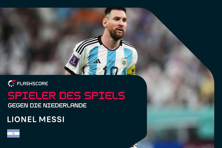 Spieler des Spiels: Lionel Messi