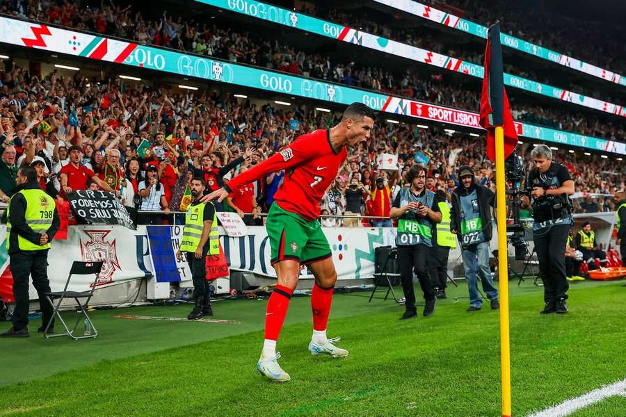 CR7 bateu novo recorde com Portugal