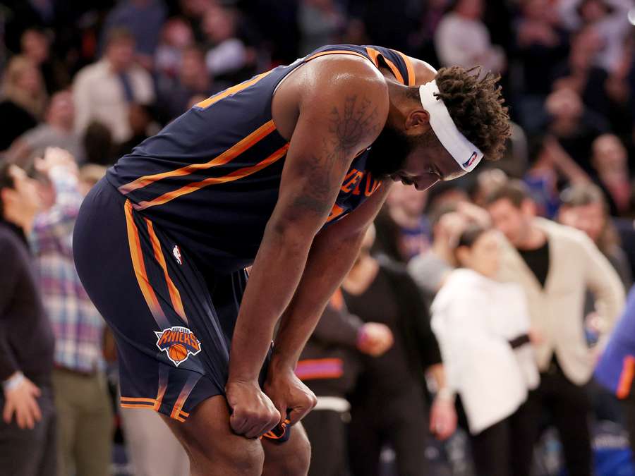 Mitchell Robinson muss die Niederlage seiner Knicks erst einmal verkraften