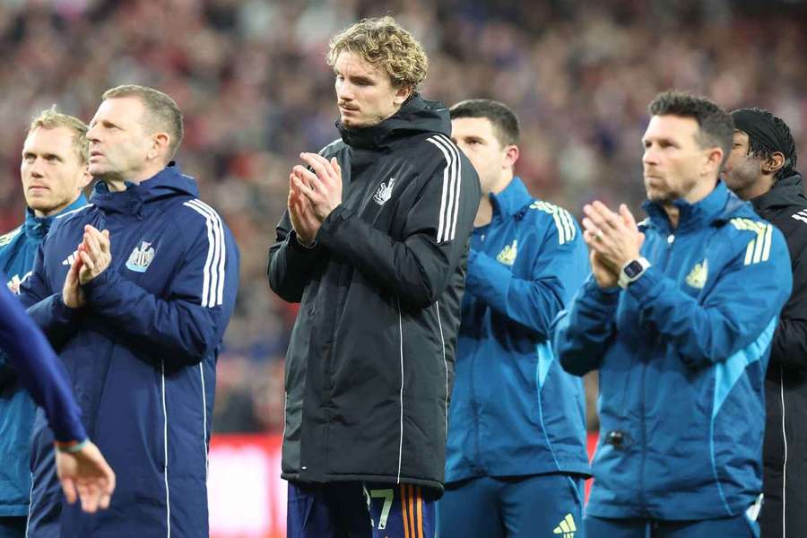 Nick Woltemade und Newcastle enttäuscht nach dem Derby. Nick Woltemade und Newcastle enttäuscht nach dem Derby.