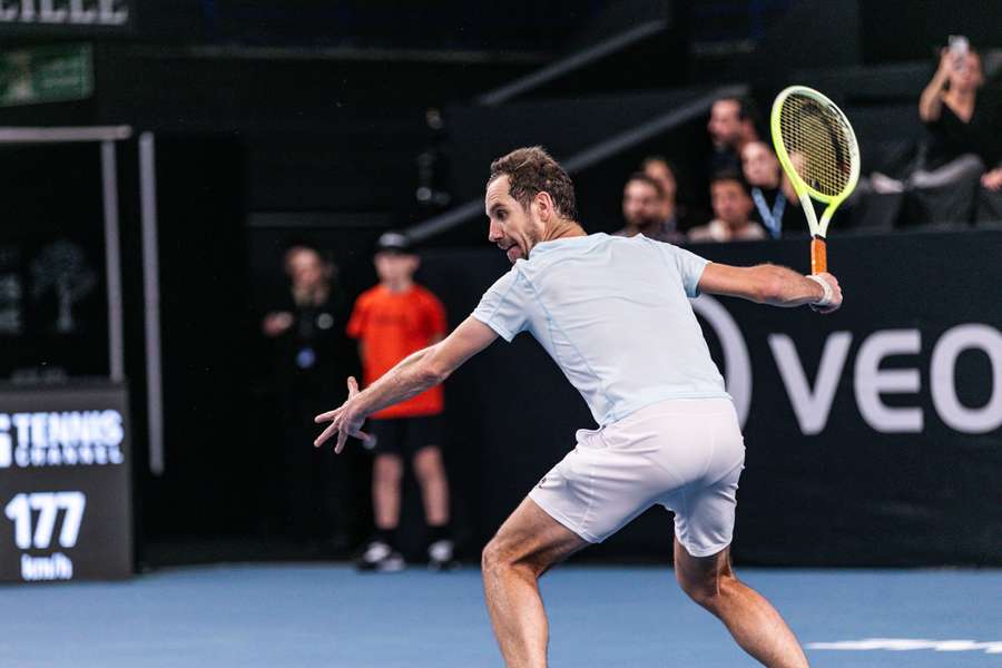 Gasquet, durante su participación en Marsella