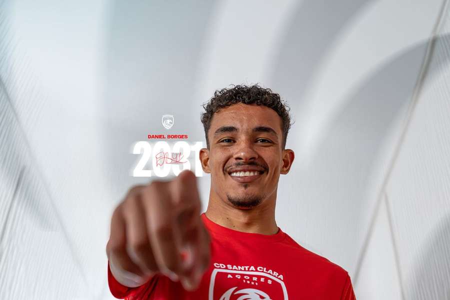Daniel Borges renovou com o Santa Clara Daniel Borges renovou com o Santa Clara