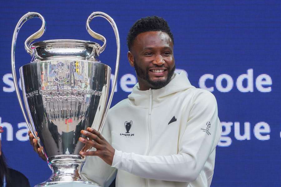 Mikel Obi won the 2012 Champions League with Chelsea. Mikel Obi won the 2012 Champions League with Chelsea.