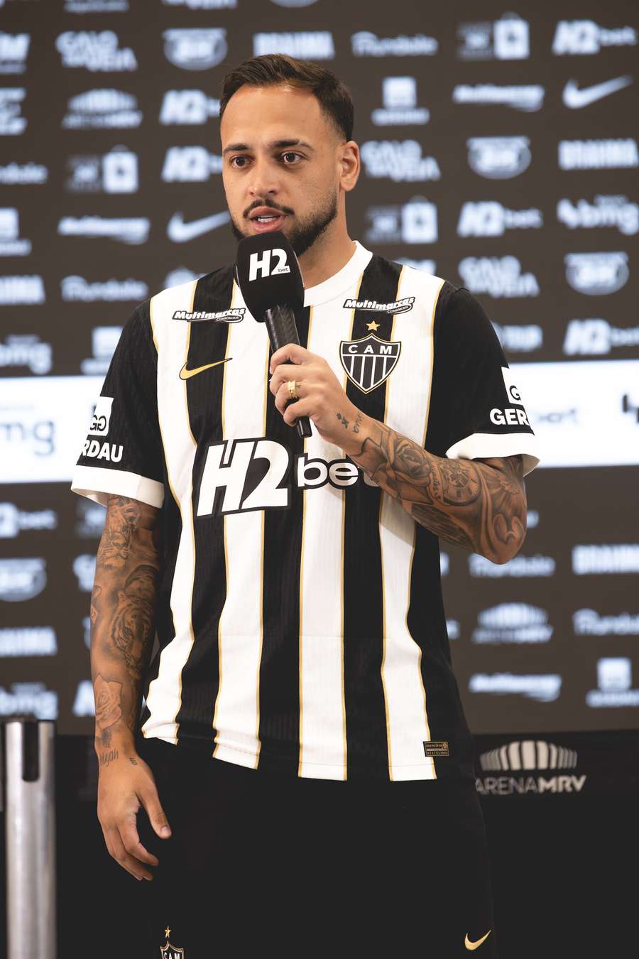 Maycon é um dos reforços do Galo para 2026