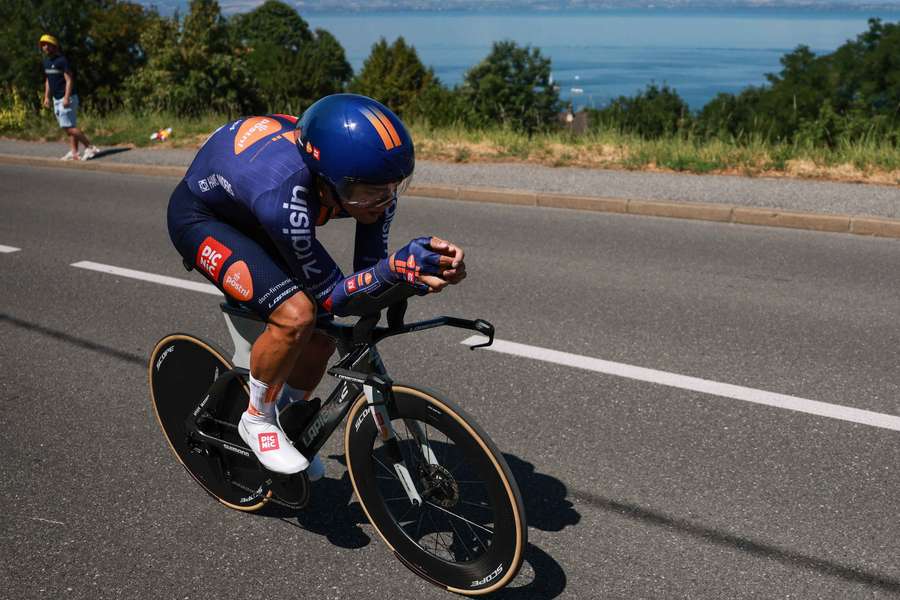 Bittner během Tour de France. Bittner během Tour de France.