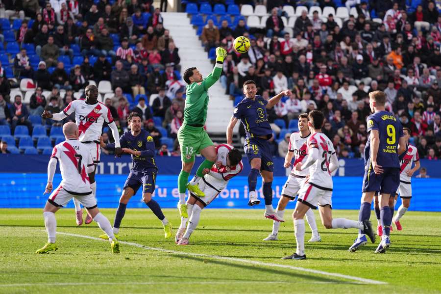 El Rayo y el Atleti se enfrentaron en Butarque